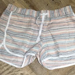 Athleta Linen Shorts Size 10